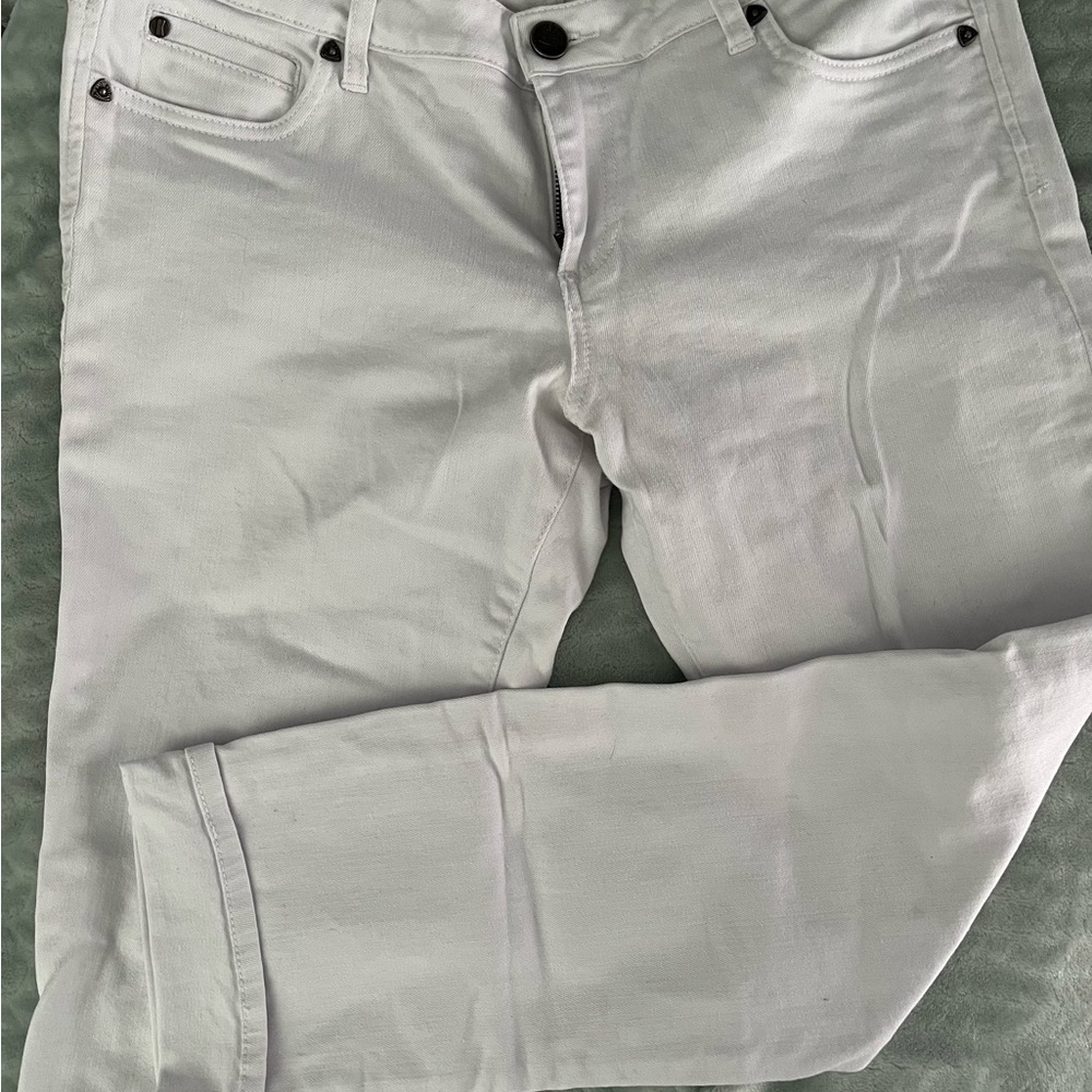 Kut from the Kloth Catherine Boyfriend brand cuffed jeans
